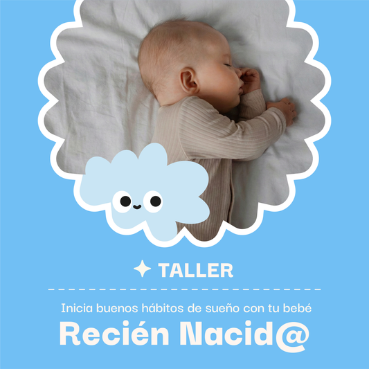 Inicia buenos hábitos de sueño con tu bebé recién nacid@.