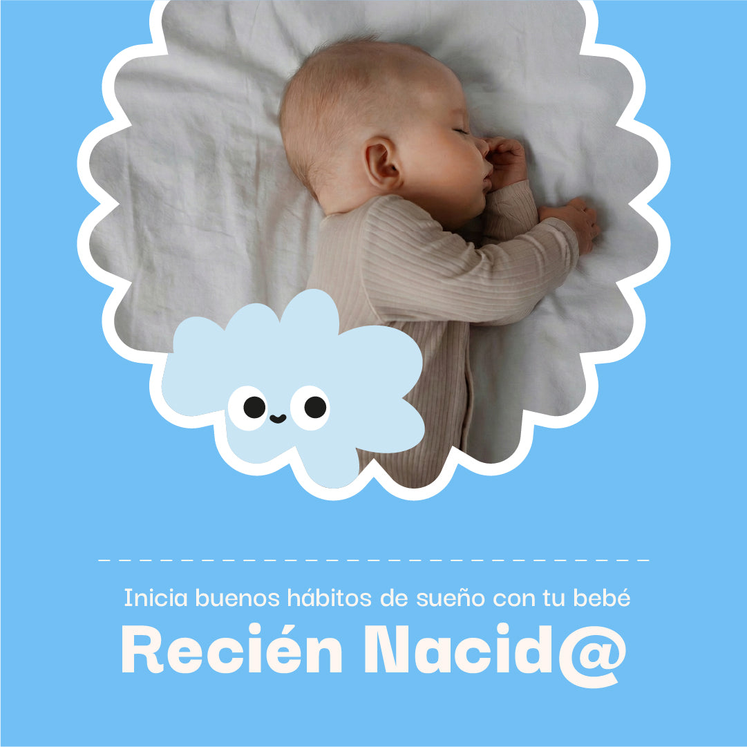 Inicia buenos hábitos de sueño con tu bebé recién nacid@.