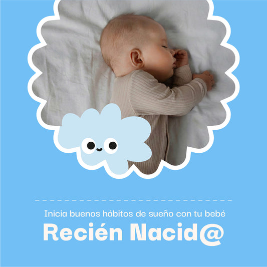 Inicia buenos hábitos de sueño con tu bebé recién nacid@.